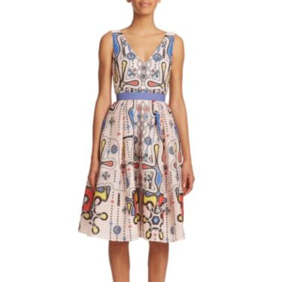 Peter Pilotto Ace Printed Jacquard Dress Size: UK 6 (USA 2) - Picture 2 of 3